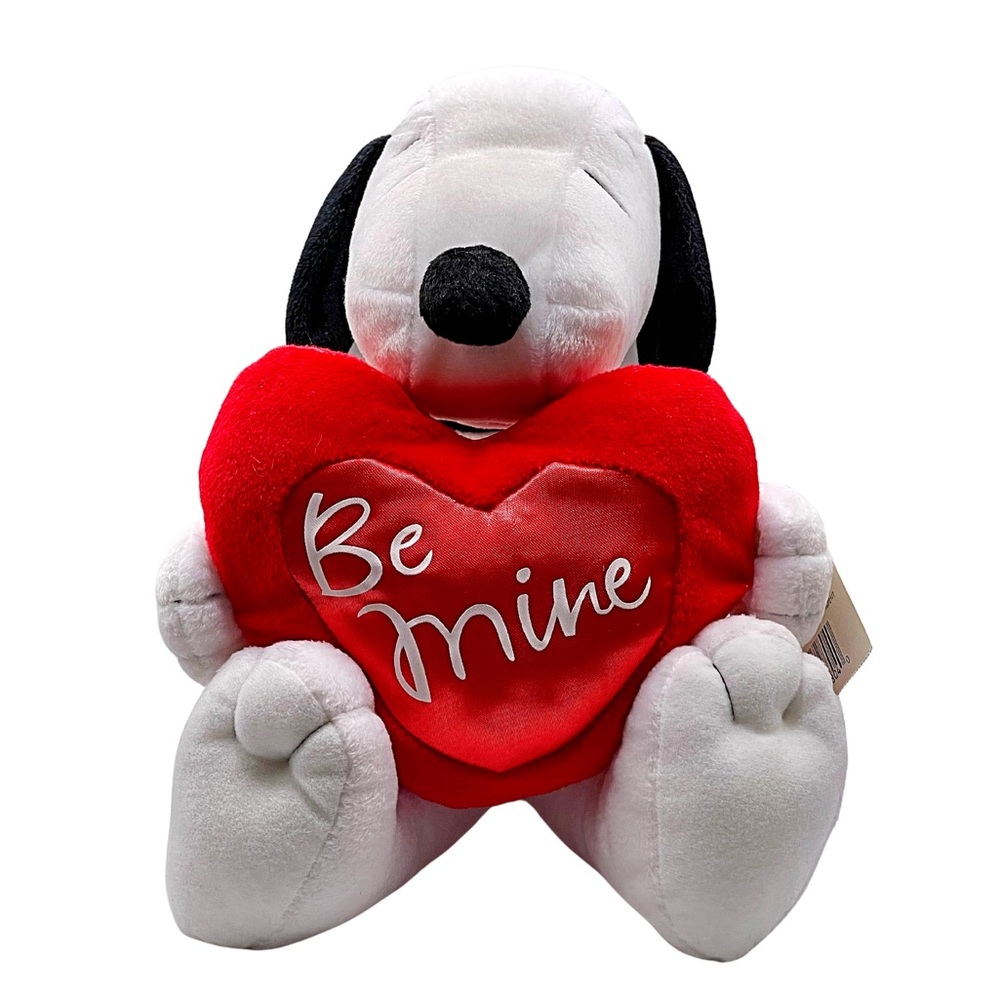 Hallmark Snoopy 14 in. Plush Holding ‘Be Mine’ Heart